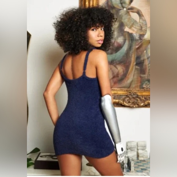 Savage X Fenty Other - Savage X Fenty Fluff It Up Navy Chemise — SOLD OUT on SxF site